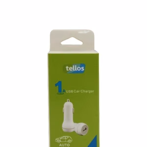 Car charger Tellos C109 with USB connector 1A white