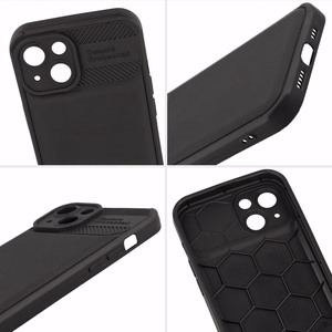 Kamerasuojattu Suojakuori Xiaomi Redmi Note 13 4G:lle - musta