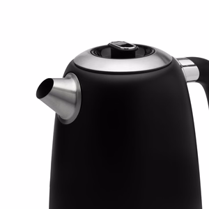 Huslog retrovedenkeitin lämpötilansäädöllä musta 1,7L 2200W