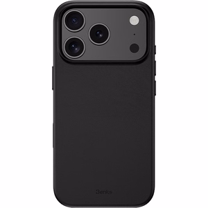 Benks Magnetic Vita Pro -silikonisuojakuori (C.K.QY.AP.BK.0073) iPhone 18 Pro Max / 17 Pro Max -puhelimille, musta, kameran ohjauspainikkeella