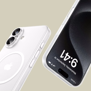 Tech-Protect MagSlim MagSafe Suojakuori iPhone 16:lle - musta