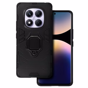 Ring Armor Suojakuori Xiaomi Redmi Note 14 Pro 4G:lle musta