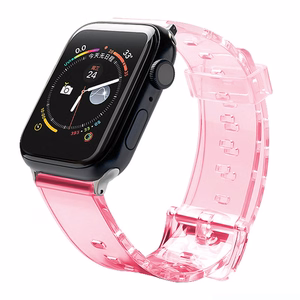Silicone Strap Bracelet Bracelet Strap Light for Apple Watch 38 / 40 mm - Red