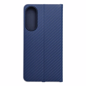 Läppäsuojakuori Samsung S25 EDGE:lle Luna Book Carbon sininen