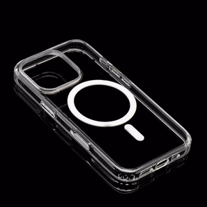 Clear Mag Cover Elite STR-suojakuori mallille iPhone 17 Pro / 18 Pro, MagSafe-yhteensopiva, kellastumattomasta materiaalista ja Camera Control -painikkeella – läpinäkyvä