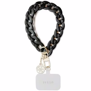 Guess nauha GUOUCBMC4MK musta HDSP Large Chain Acrylic 4G Charm
