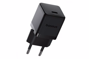 Charger Baseus Palm 20W USB-C + USB-C to USB-C cable 1.0m black TZCCSUP-L01