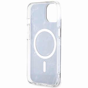 Guess GUHMP14MPCUMAK iPhone 14 Plus 6.7 musta/musta suojakuori Marble MagSafe