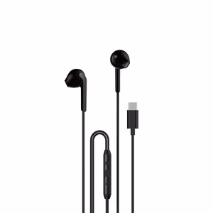 Dudao X3C In-Ear Langalliset USB-C Kuulokkeet 1.2m - musta