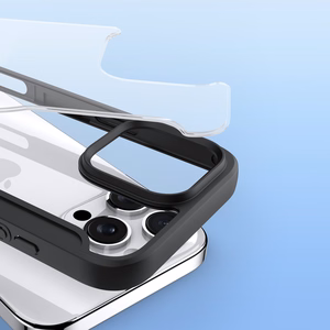 Dux Ducis Skin X Pro Suojakuori iPhone 16 Pro:lle MagSafella ja kansiosella - musta
