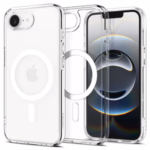 Spigen Ultra Hybrid MagSafe Suojakuori iPhone 16e / 17e:lle - Kirkas
