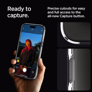 Spigen Ultra Hybrid Suojakuori iPhone 16 Pro 6,3 kristallinkirkas