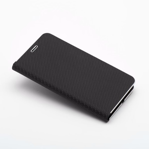 Läppäsuojakuori iPhone 14 PRO:lle Luna Book Carbon musta