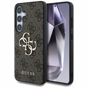 Guess Suojakuori Samsung S25 Plus:lle GUHCS25M4GMGBR (Big 4G Logo Classic) ruskea