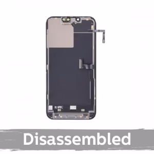 LCD Display Compatible With iPhone 13 Pro Black / 100% Genuine / (from new device) + Sensor Flex