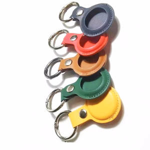 Tekonahkakotelo-setti AirTags 5 kpl (keltainen, vihreä, ruskea, punainen, sininen)