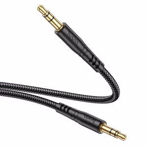 Audio adapter Hoco UPA24 3.5mm to 3.5mm (M-M) black