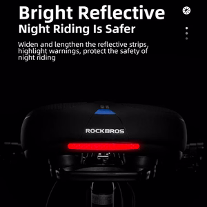 Rockbros AQ-6090B polkupyörän satula - musta ja sininen