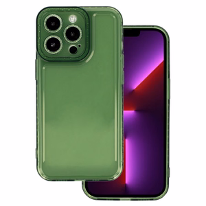 Crystal Diamond 2mm Case for Iphone 13 Pro Max Transparent green