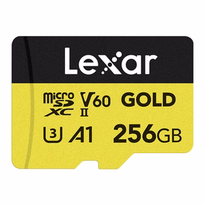 Lexar GOLD microSDXC -muistikortti, 256 GB