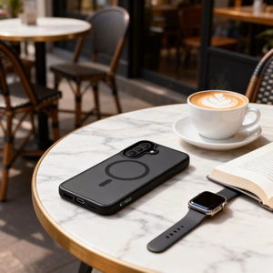 Tech-Protect Magmat MagSafe suojakuori Samsung Galaxy A36 / A37 / A56 / A27 5G - matta musta
