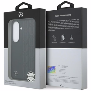 Mercedes Laurel Leaves MagSafe Suojakuori Samsung Galaxy S26:lle musta