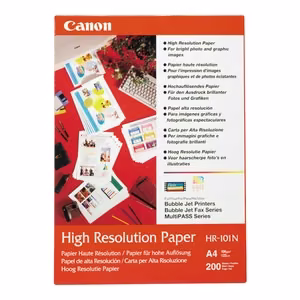 Canon HR-101N korkean resoluution paperi, A4, 50 arkkia
