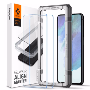 Spigen ALM Glas.tR karkaistu lasi Samsung Galaxy S21 FE - 2 kpl.