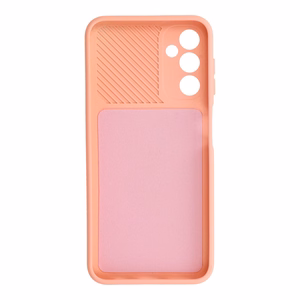 Camshield Soft suojakuori Samsung Galaxy A14 4G/5G:lle lohenpunainen