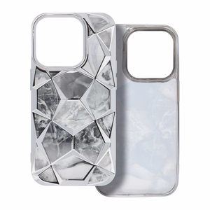 Twinki Suojakuori iPhone 13 PRO:lle hopeinen