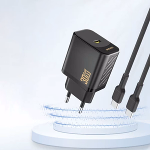 Dudao A27P 30W PD GaN USB-C Wall Charger - Black