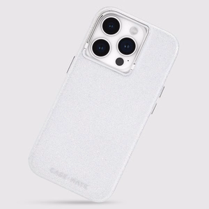 Case-Mate Shimmer MagSafe suojakuori iPhone 15 Pro -laitteelle, helmiäishohtoinen