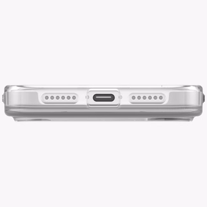 Uniq Clario Magclick lataussuojakuori iPhone 17 Pro Max -puhelimelle - läpinäkyvä