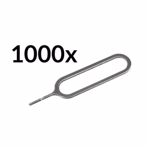 1000 kpl pakkaus - SIM-kortin avaustyökalu / SIM-poistotyökalu iPhone 3G 3GS 4 4G 4S