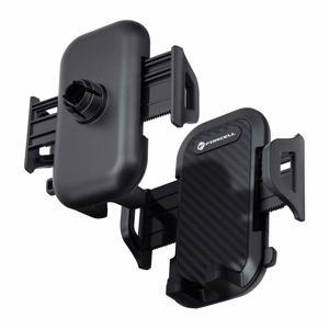 Car phone holder Forcell F-Grip Carbon Bracket mounting arm windshield / dashboard black