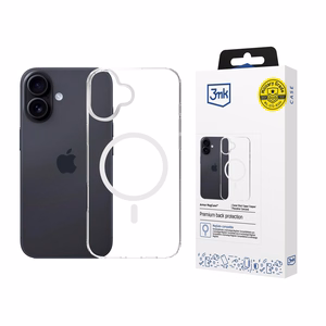 3mk Armor MagCase iPhone 17:lle - Läpinäkyvä