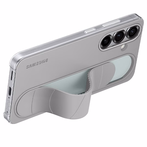 Samsung suojakuori telineellä Samsung Galaxy S25 harmaa