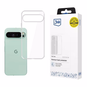 3mk Clear Case suojakuori Google Pixel 9:lle - läpinäkyvä