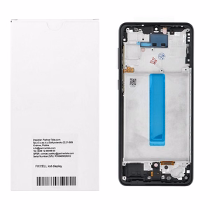 REWA lcd display for SAMSUNG A33 5G OLED black with frame
