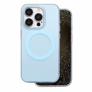 Tecto Shield Mistiq Mag suojakuori iPhone 15 Pro 6,1"-mallille, sininen