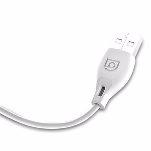 Dudao L4M USB-A - MicroUSB 2,4A kaapeli 1m - valkoinen