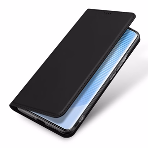 Dux Ducis Skin Pro case for Honor Magic5 flip cover card wallet stand black