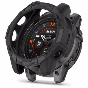 Tech-Protect Defense Air Case for Garmin Fenix 7X / 7X Pro - Black