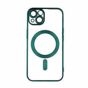 Color Chrome Mag Suojakuori iPhone 16e / 17e:lle vihreä