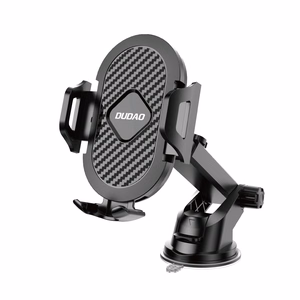 Dudao Telescopic Gravity auton tuulilasin kiinnitysteline musta (new F2S black)