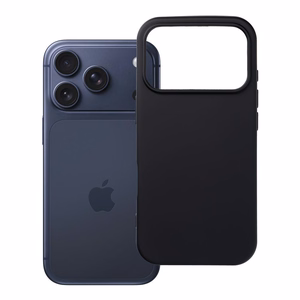 Silikoninen suojakuori iPhone 17 PRO:lle musta