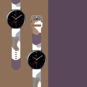 Strap Moro for Samsung Galaxy Watch 45 / 46 / 47 mm silicone bracelet watch band - pattern 9