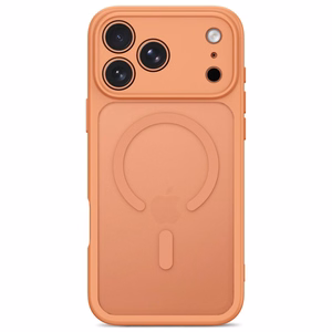 Tech-Protect BasicMag MagSafe -suojakuori iPhone 17 Pro / 18 Pro -malleille, matta oranssi