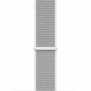 Crong Nylon Apple Watch -urheiluranneke, 38/40/41/42 mm, hopeanharmaa
