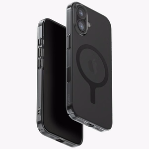 Uniq Airsuit Magclick Lataussuojakuori iPhone 17:lle - Musta